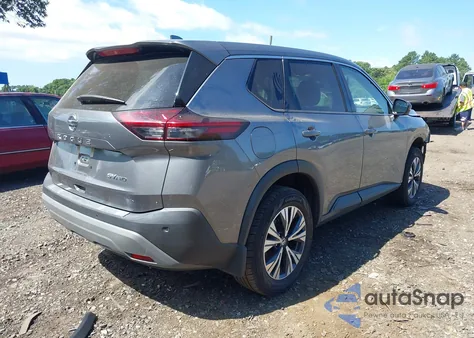 2021 Nissan Rogue Sv Intelligent Awd z USA, uszkodzony, nr VIN 5N1AT3BB9MC837485